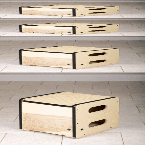 Square Packing Weight Box with Lid DiaMedical USA