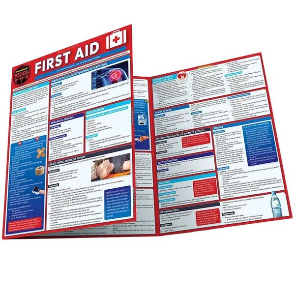 BarCharts First Aid: A QuickStudy Reference Guide | DiaMedical USA
