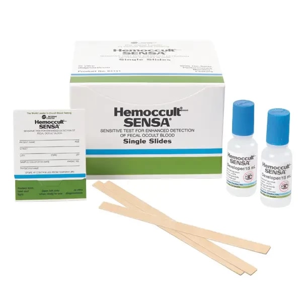 Hemoccult Sensa Rapid Diagnostic Test Kit Single Slides Fecal Occult Hemoccult Sensa Rapid Diagnostic Test Kit Single Slides Fecal Occult