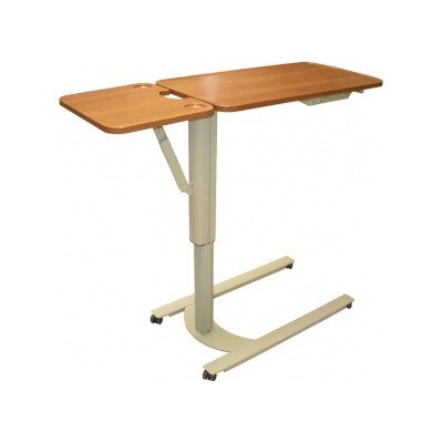 Amico Signature Flip Top Thermofoil Overbed Table | DiaMedical USA