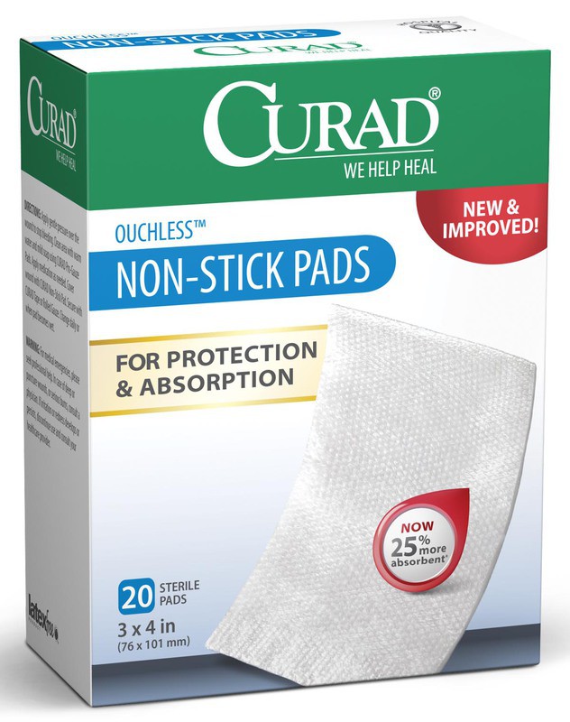 CUSHION-CARE™ Sterile Non-Stick Gauze Pads