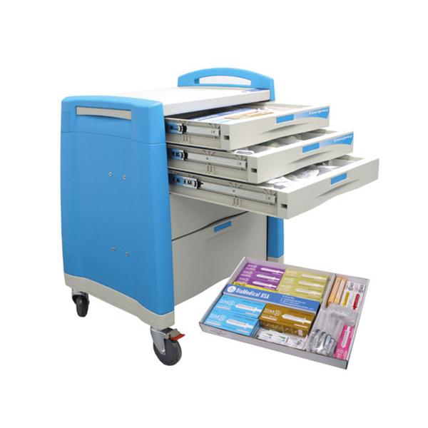 SimLabSolutions Loaded 5 Drawer Emergency Crash Cart DiaMedical USA