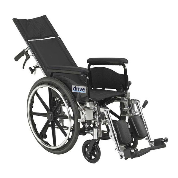 Drive Medical Viper Plus GT Full Reclining Wheelchair | DiaMedical USA