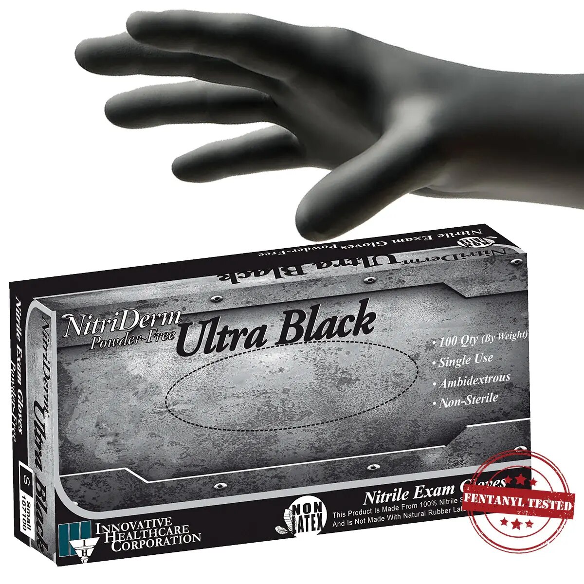 NitriDerm® Ultra Black Non-Sterile Exam Glove DiaMedical