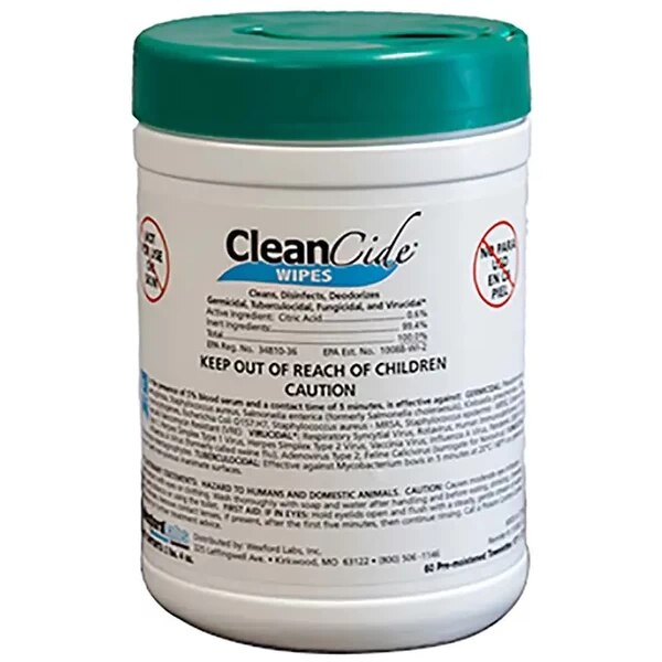 CleanCide® Disinfectant Wipes | DiaMedical USA