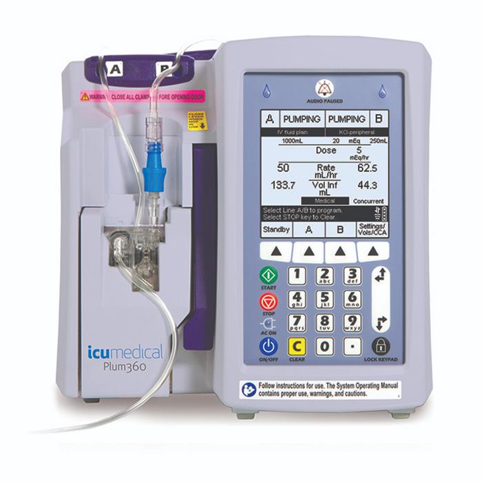 ICU Medical Plum 360 Infusion Pump Instructional Use DiaMedical USA