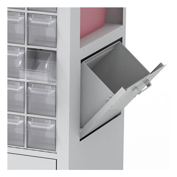 WIDE CART 6-Drawer (WXGKU-333669-FWG) - Waterloo Healthcare