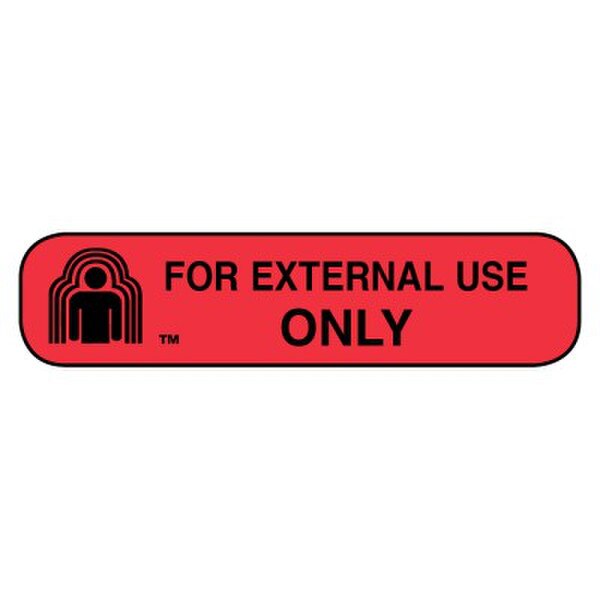Pharmacy Instruction Label - For External Use | DiaMedical