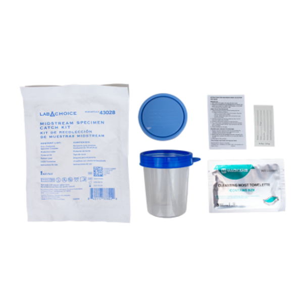 Dynarex LabChoice Midstream Urine Specimen Catch Kit - Each | DiaMedical