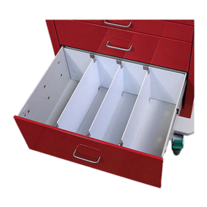Medical Cart Accessories, Dividers & Trays
